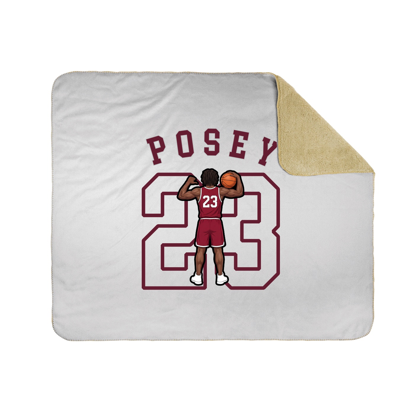 Throw Blanket — Shirsey Arch in White