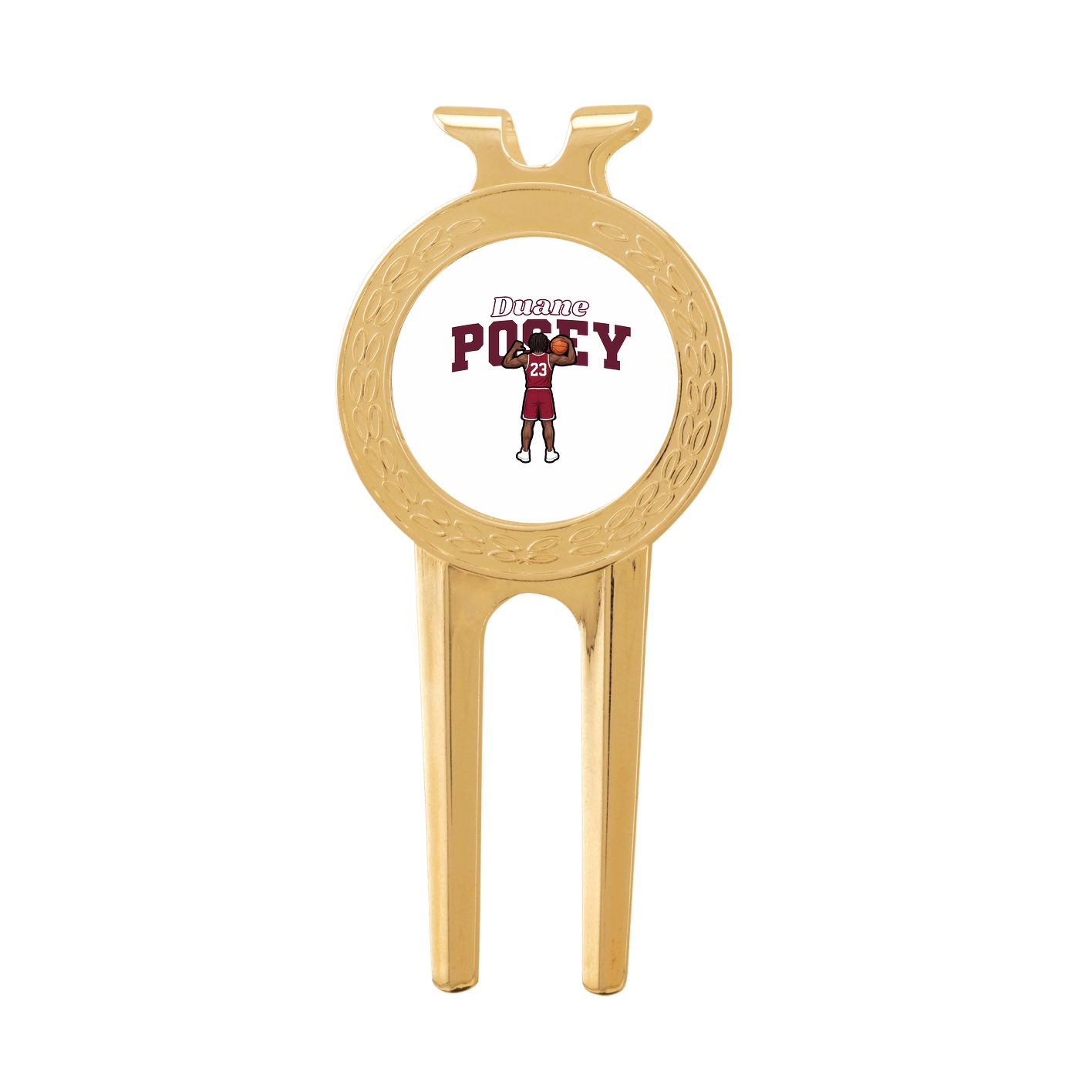 Divot Tool with Ball Marker — Name Arch in Classic