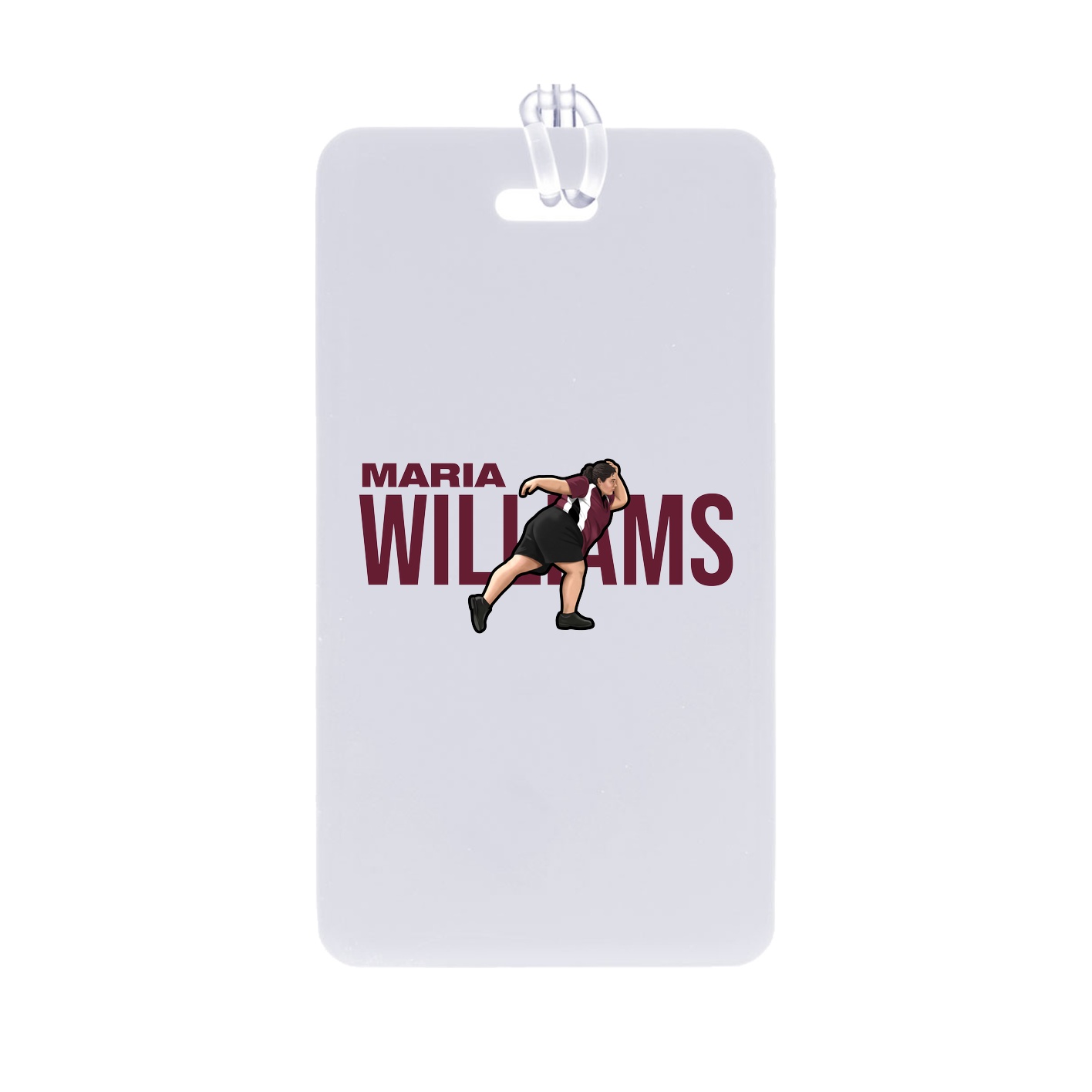 Bag Tag — Player Name in Classic