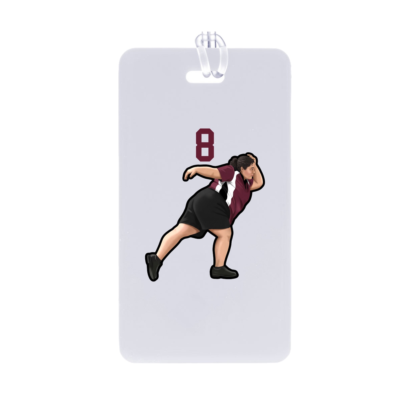 Bag Tag — Number Top in Classic