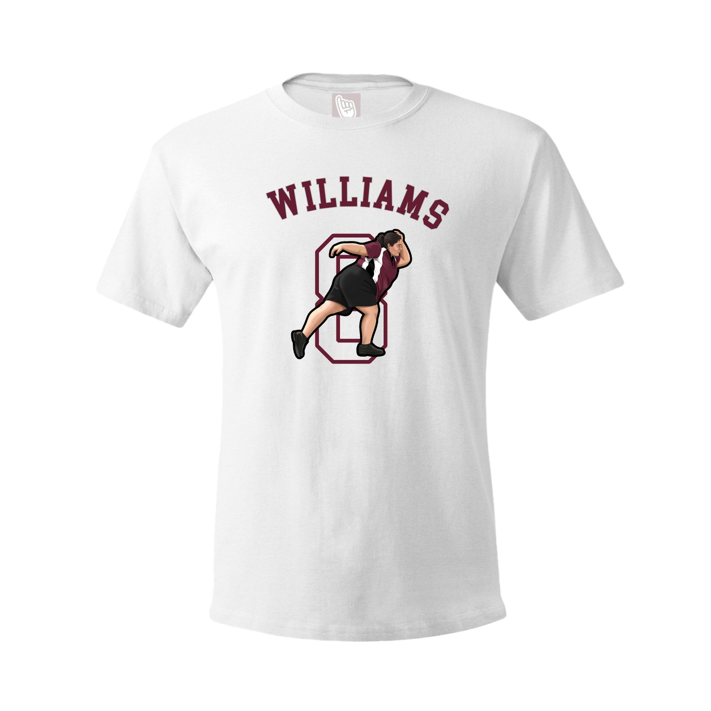Tee — Shirsey Arch in White