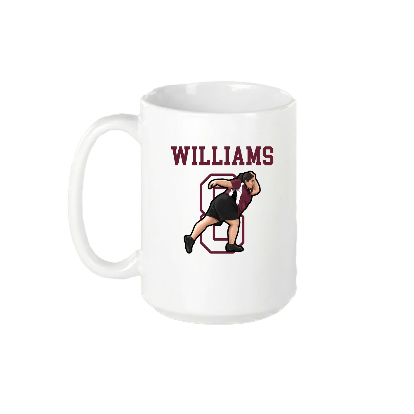 15oz Coffee Mug — Shirsey in White