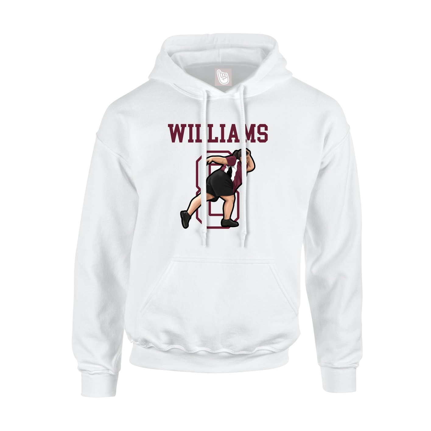 Youth Hoodie — Shirsey in White