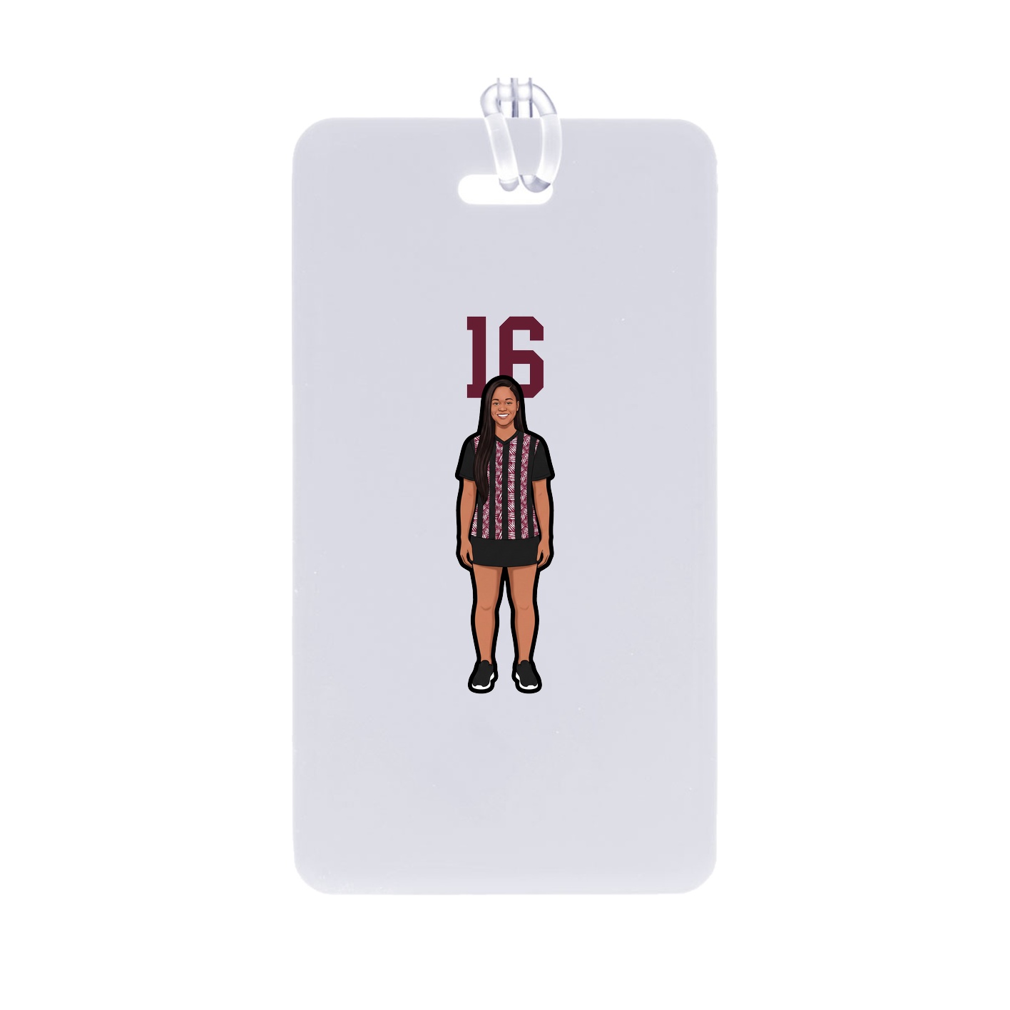 Bag Tag — Number Top in Classic