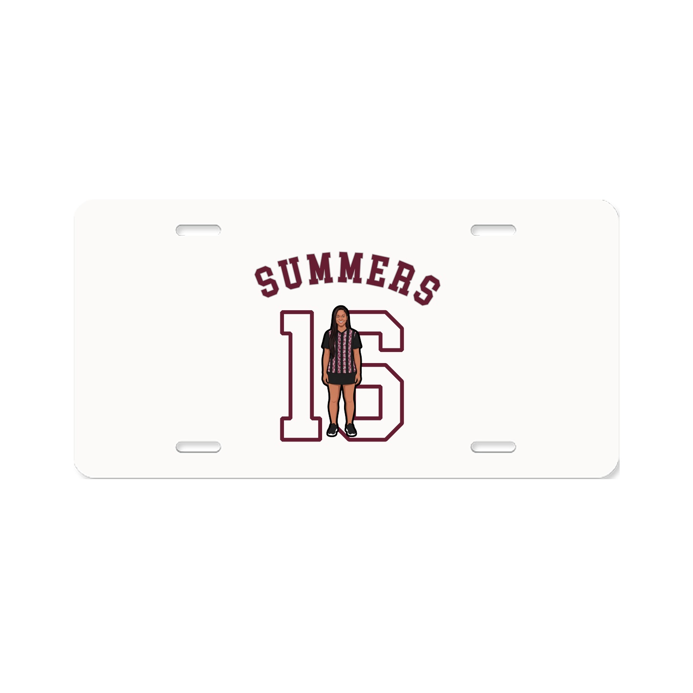 License Plate — Shirsey Arch in Classic