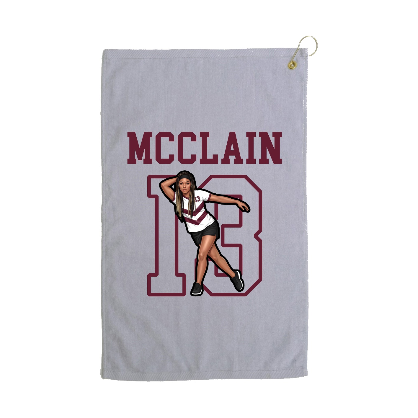 Golf Towel — Shirsey in Grey