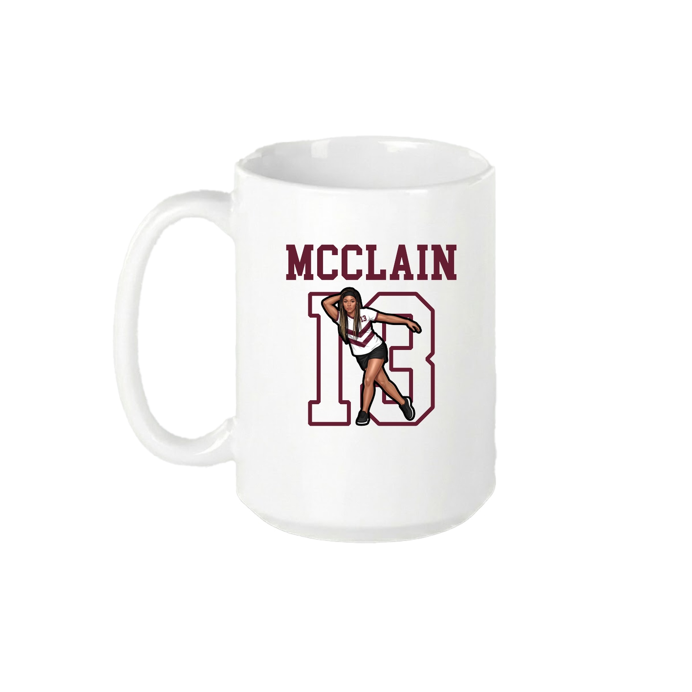 15oz Coffee Mug — Shirsey in White