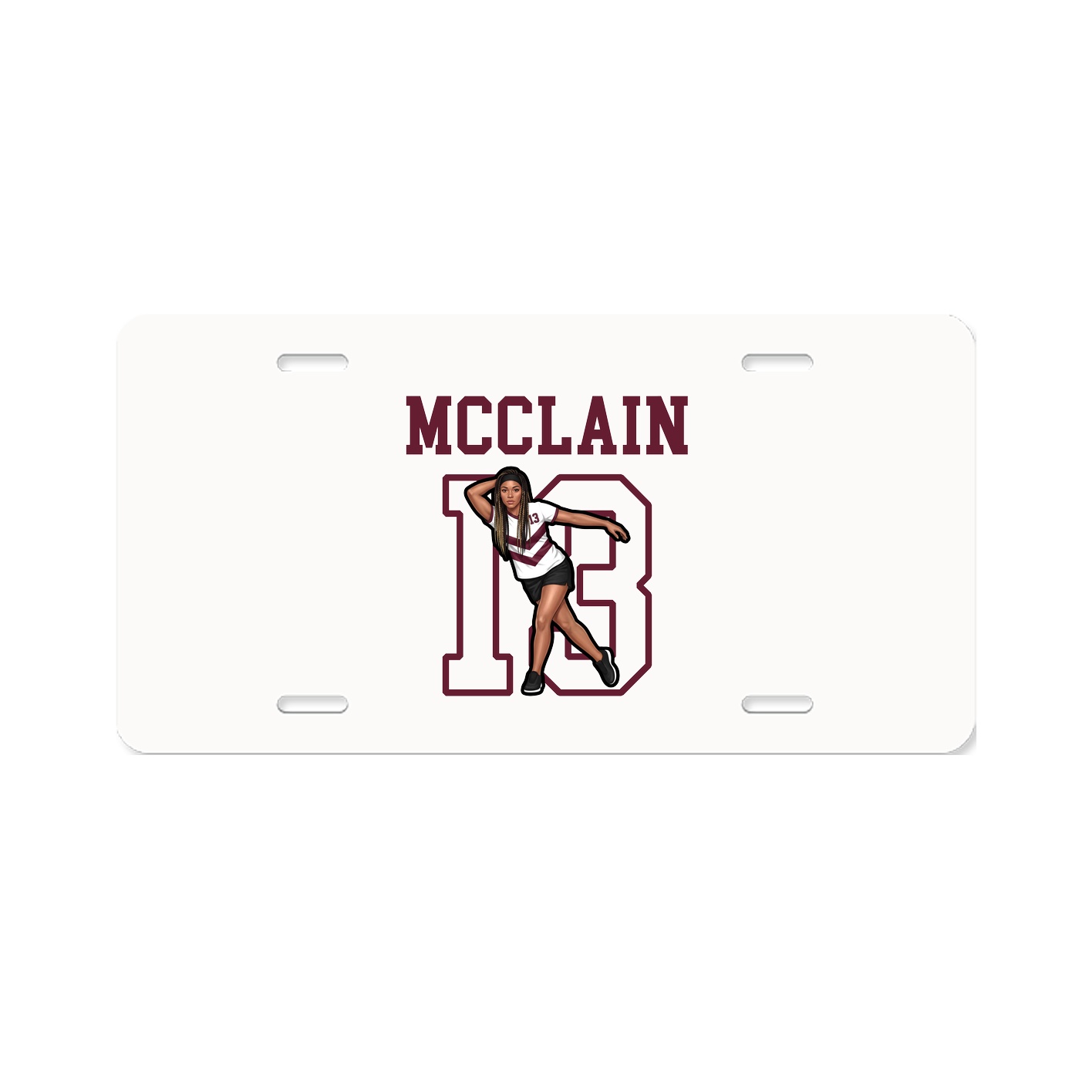 License Plate — Shirsey in Classic