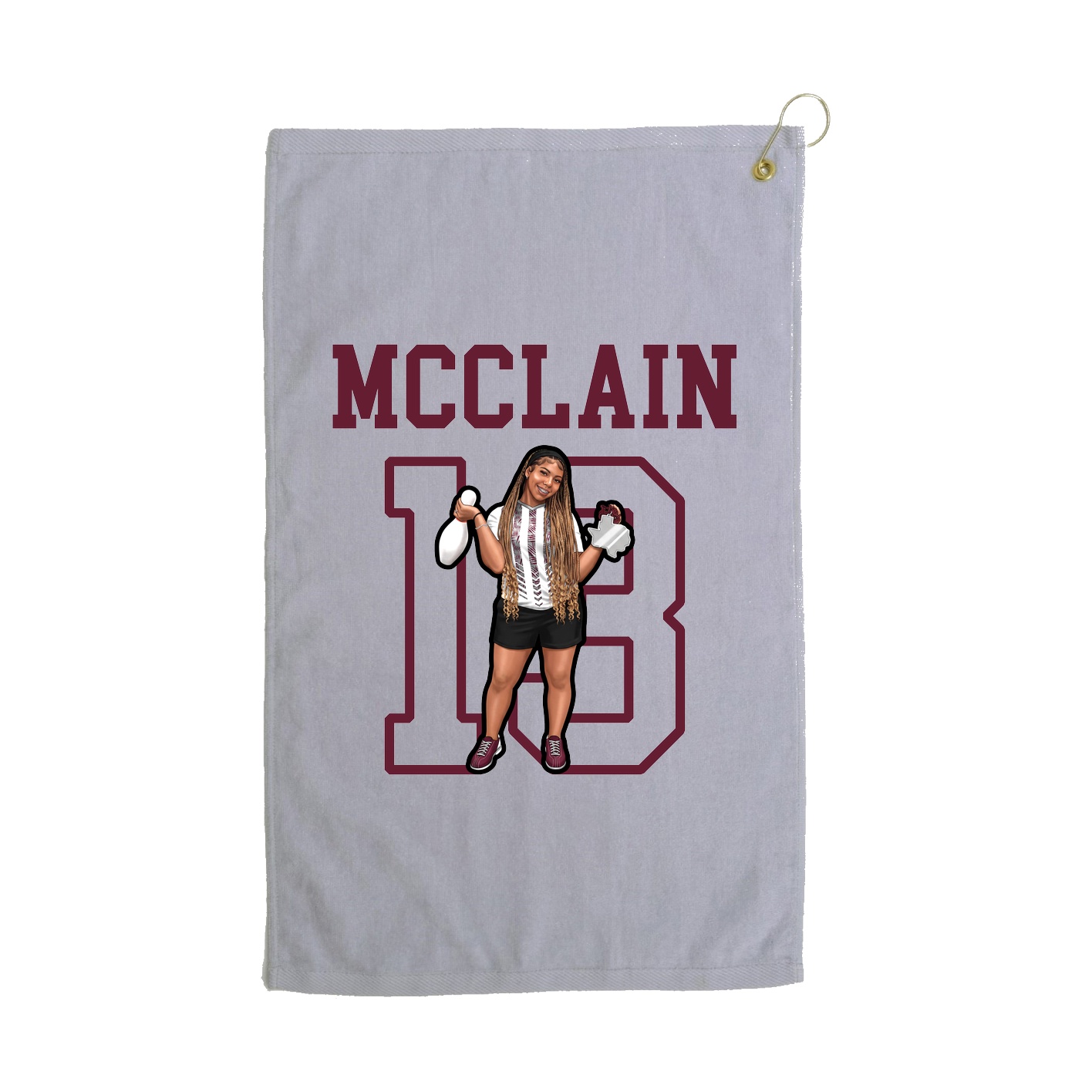 Golf Towel — Shirsey in Grey
