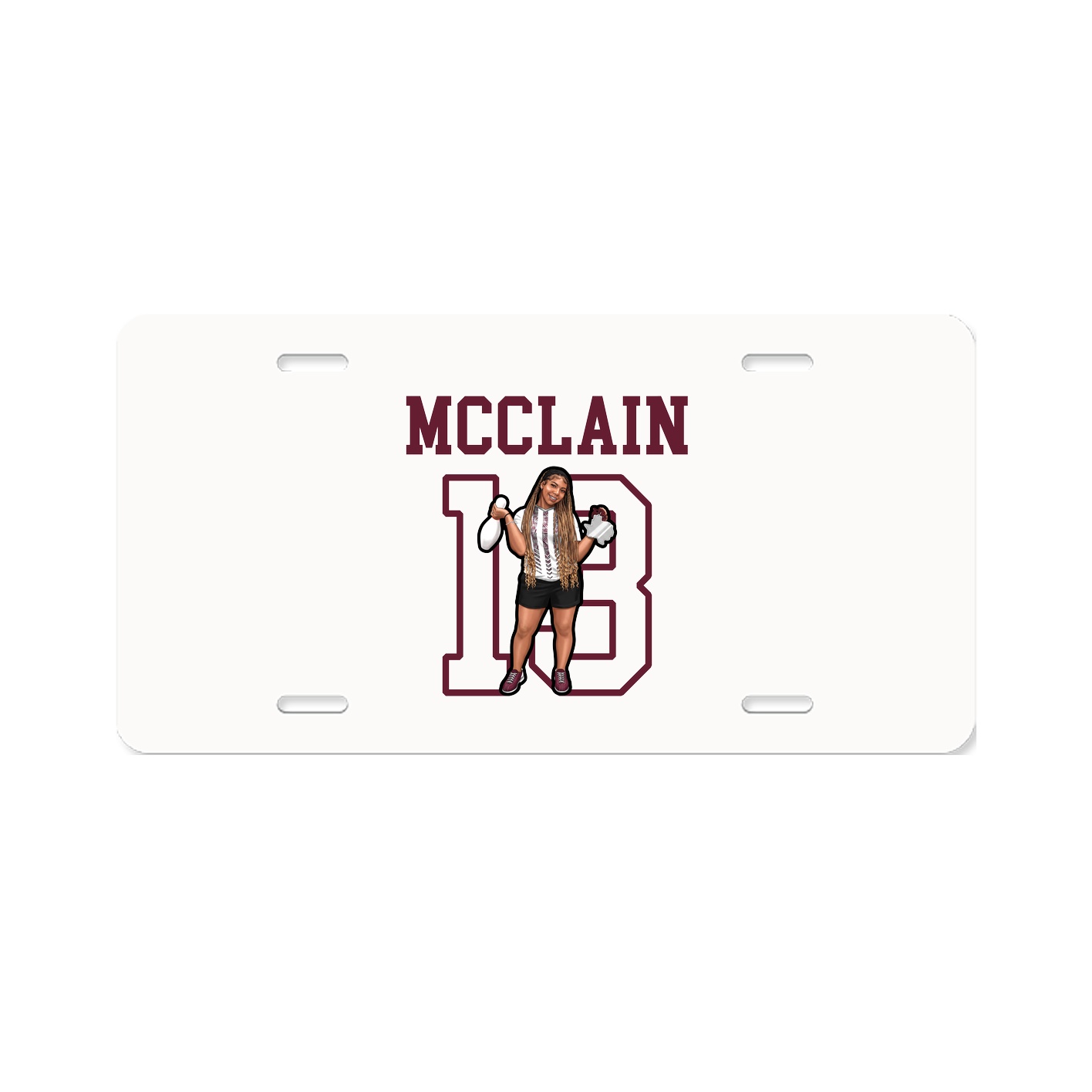 License Plate — Shirsey in Classic