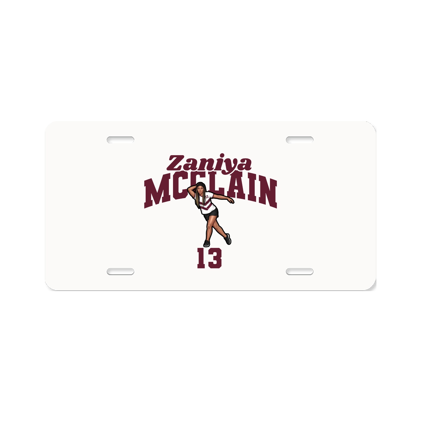 License Plate — Signature Arch in Classic