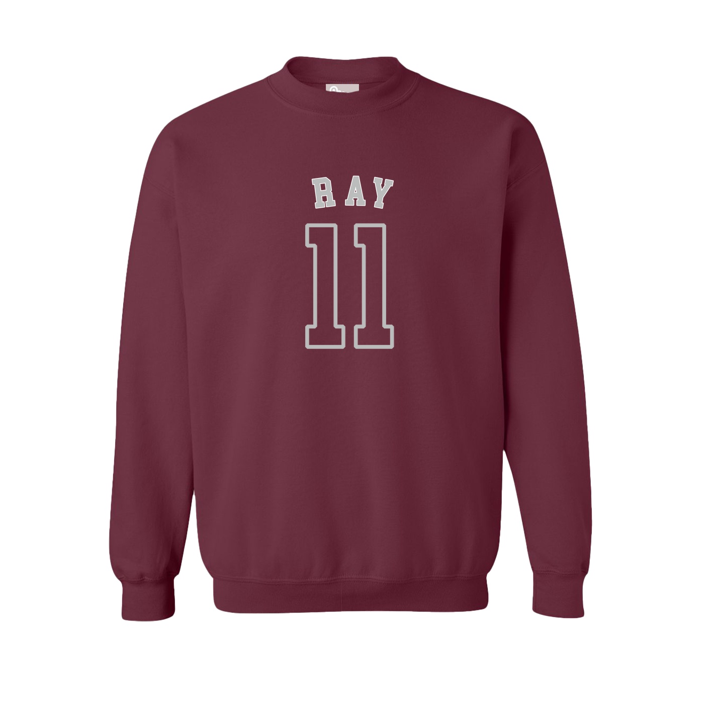 Fleece Crew — Shirsey Arch in Maroon