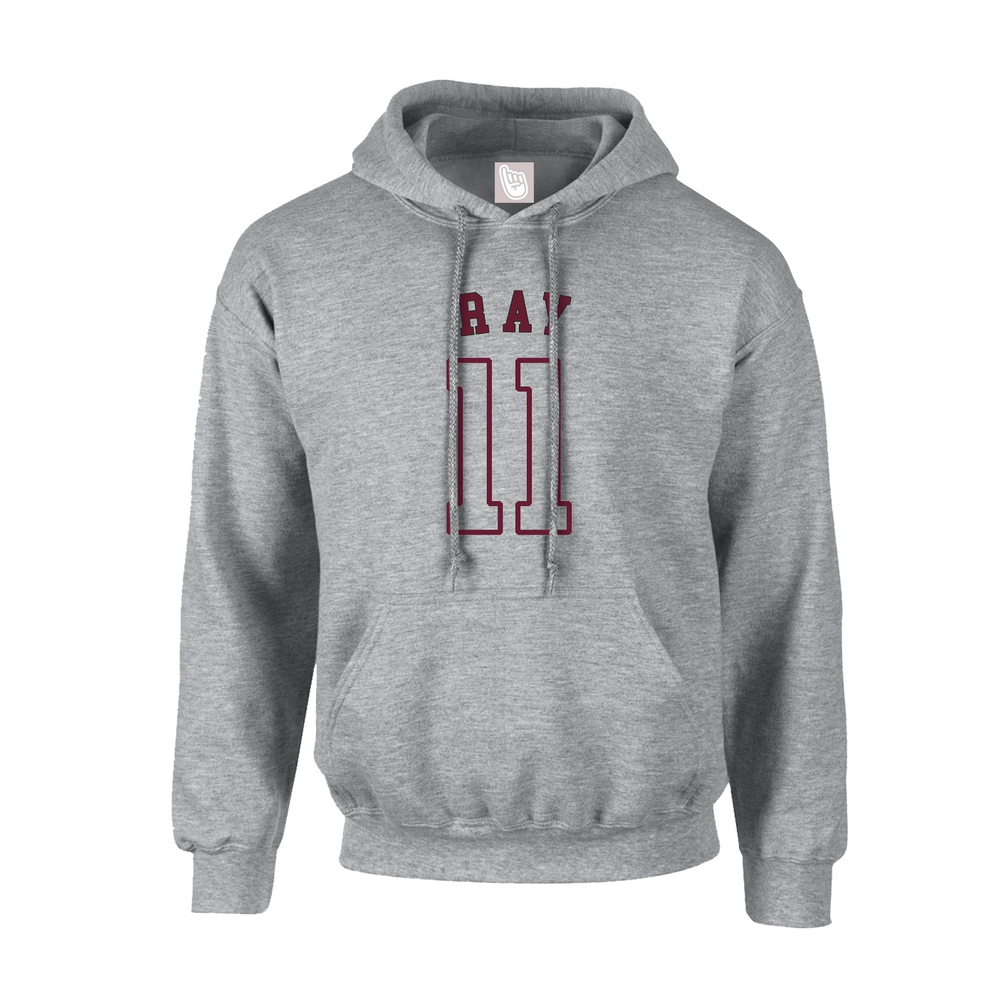 Youth Hoodie — Shirsey Arch in Grey