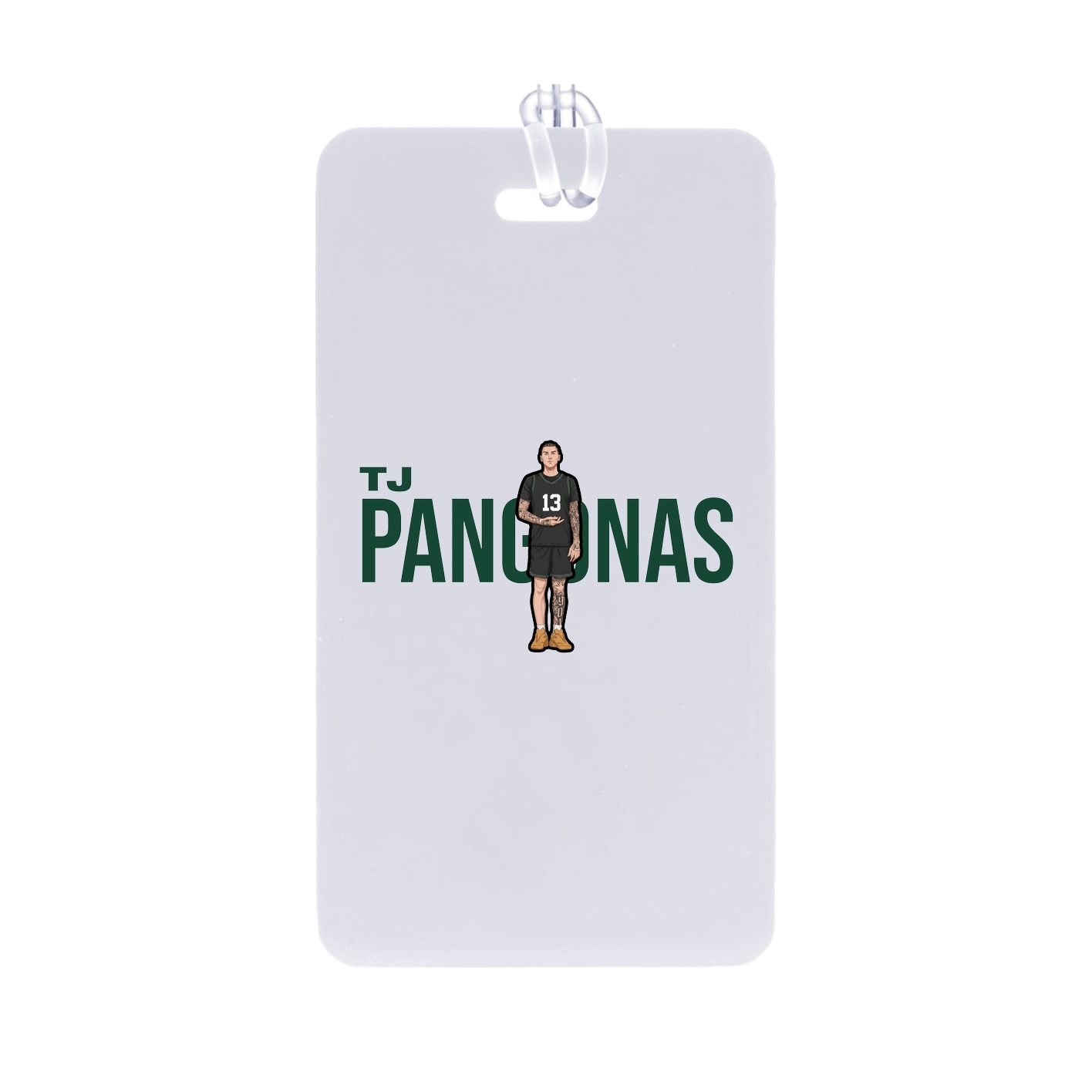 Bag Tag — Player Name in Classic