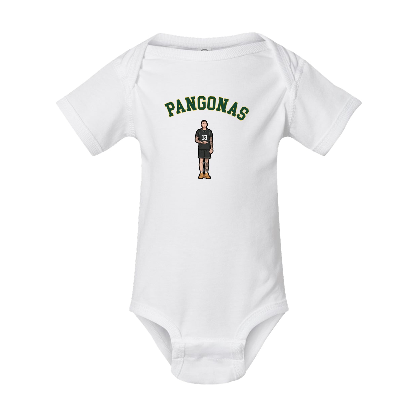 Baby Onesie — Shirsey Arch in White