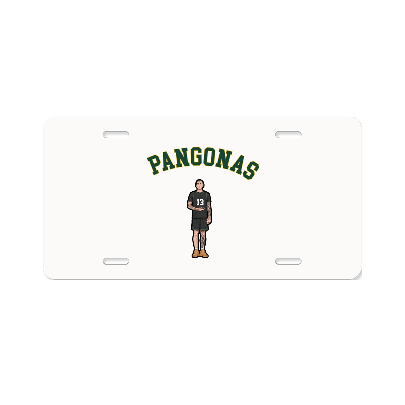 License Plate — Shirsey Arch in Classic