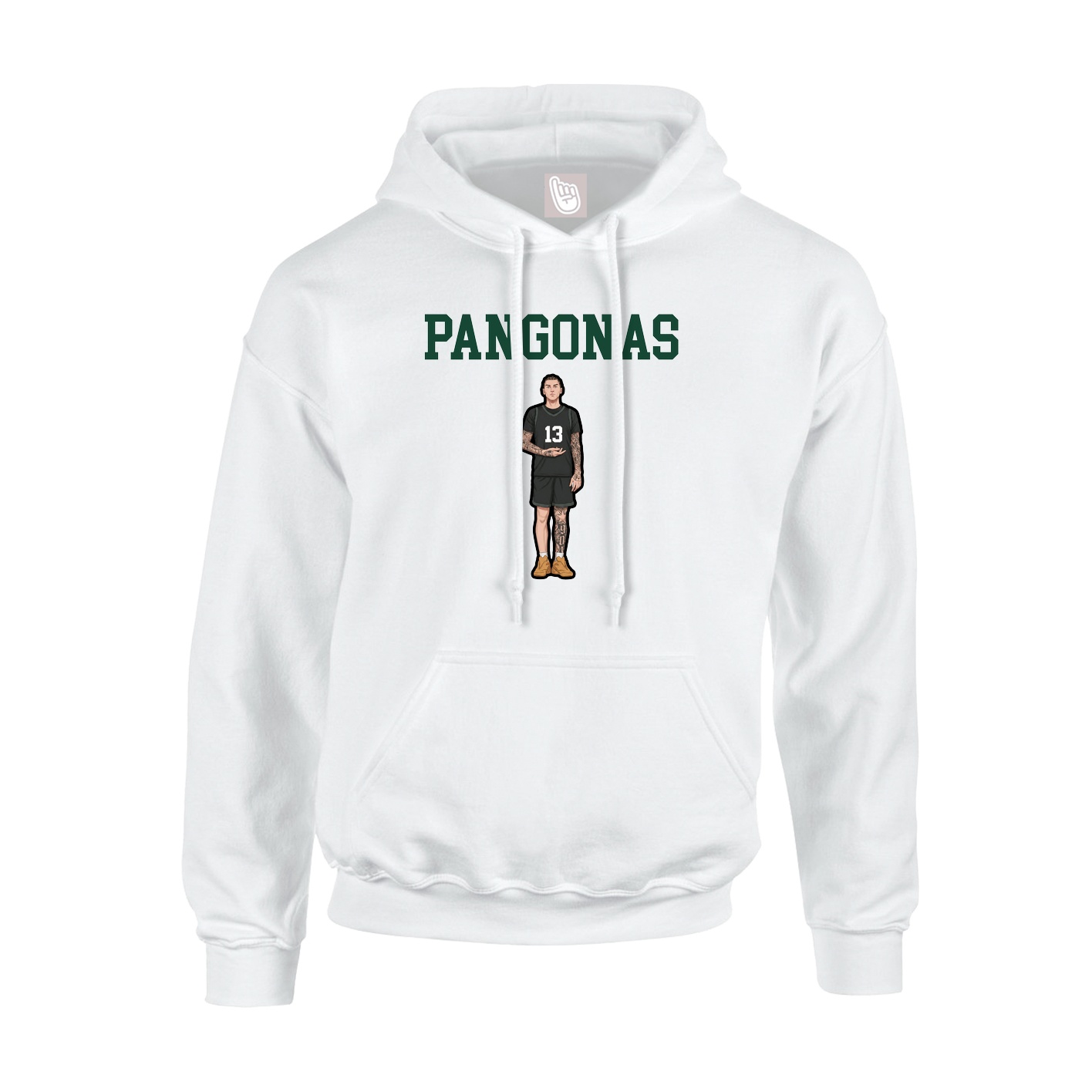 Youth Hoodie — Shirsey in White