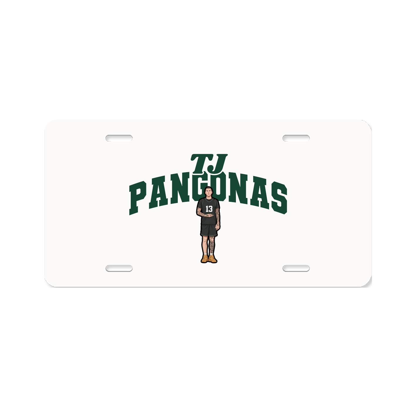 License Plate — Signature Arch in Classic
