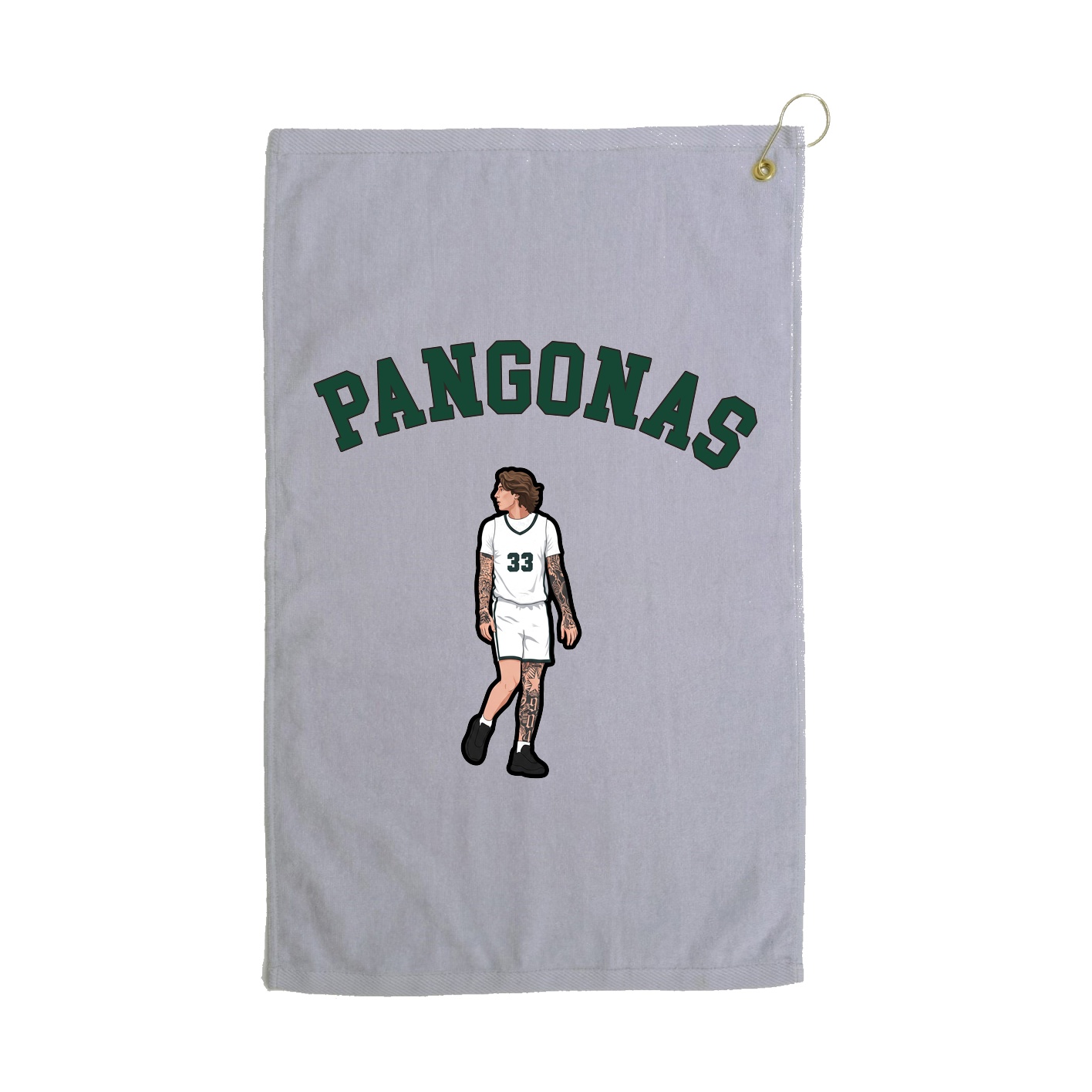 Golf Towel — Shirsey Arch in Grey