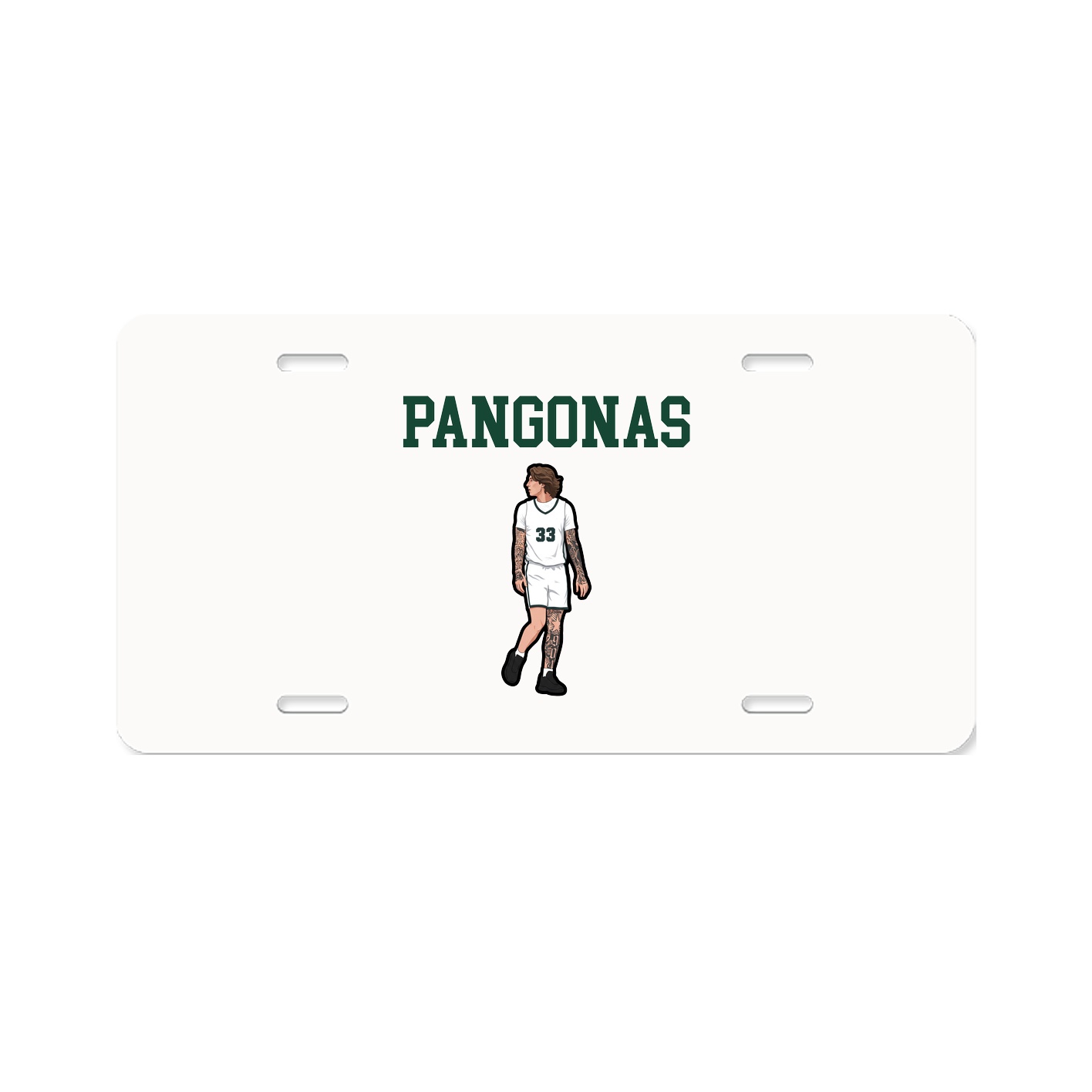 License Plate — Shirsey in Classic