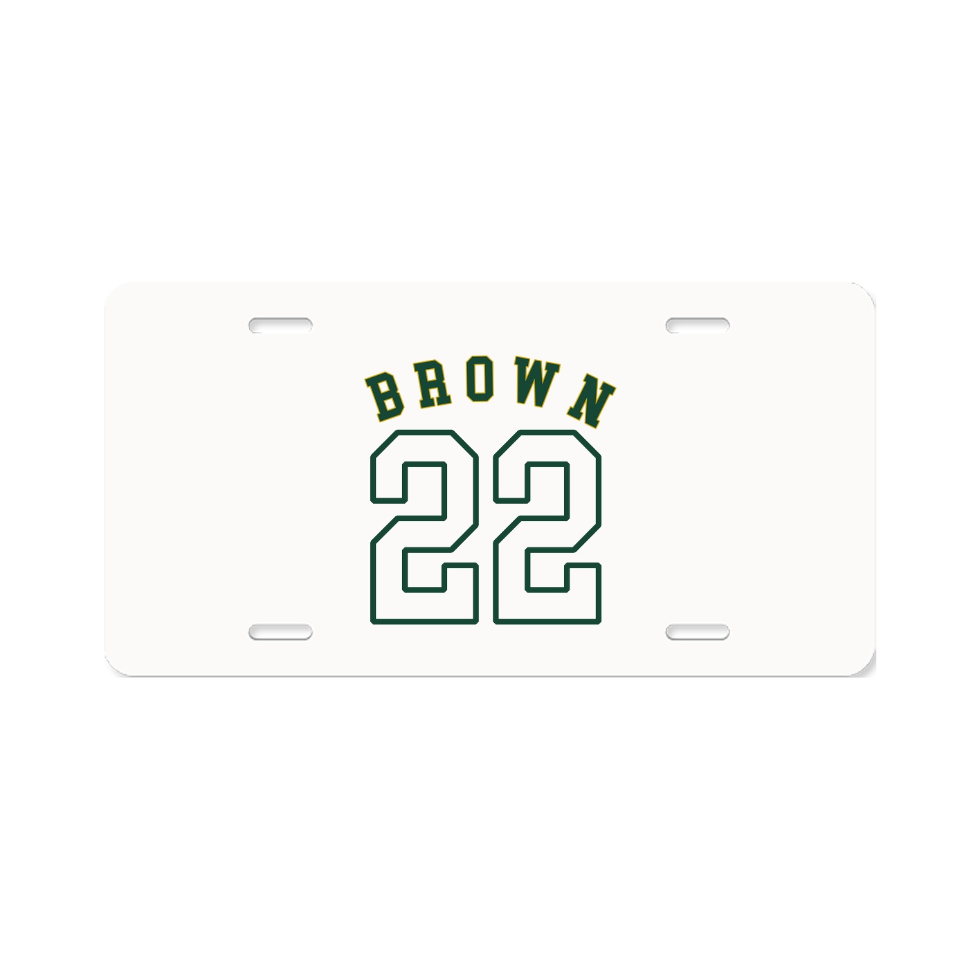 License Plate — Shirsey Arch in Classic