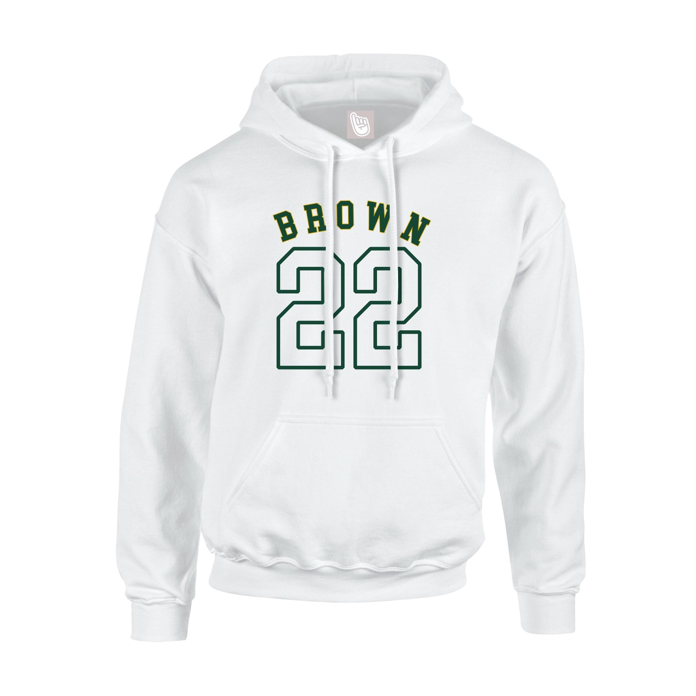 Hoodie — Shirsey Arch in White