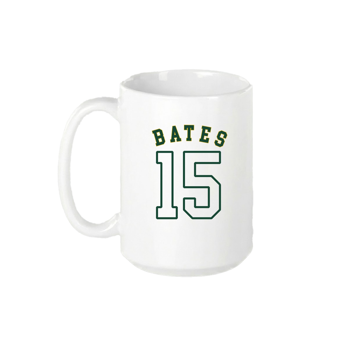 15oz Coffee Mug — Shirsey Arch in White