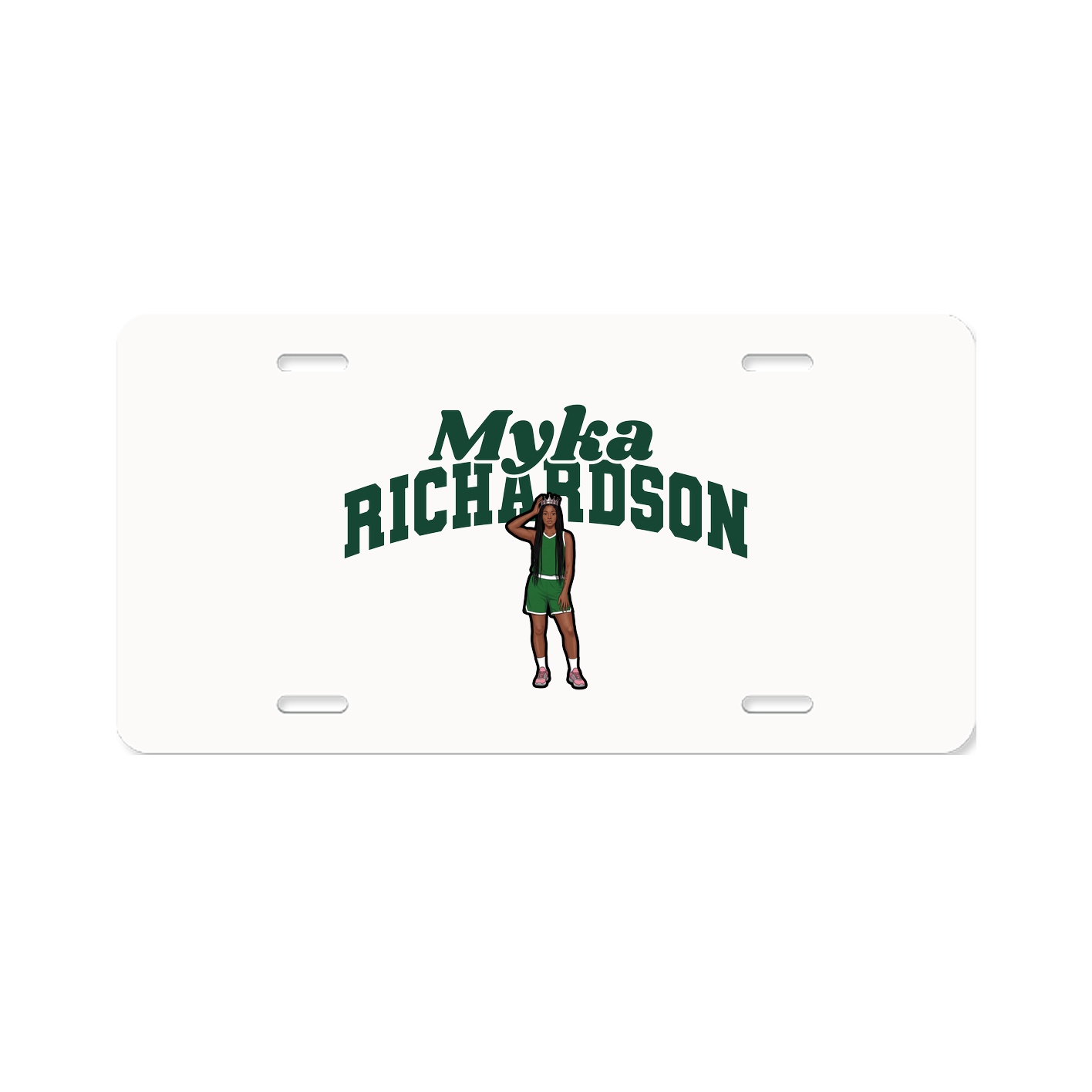 License Plate — Signature Arch in Classic