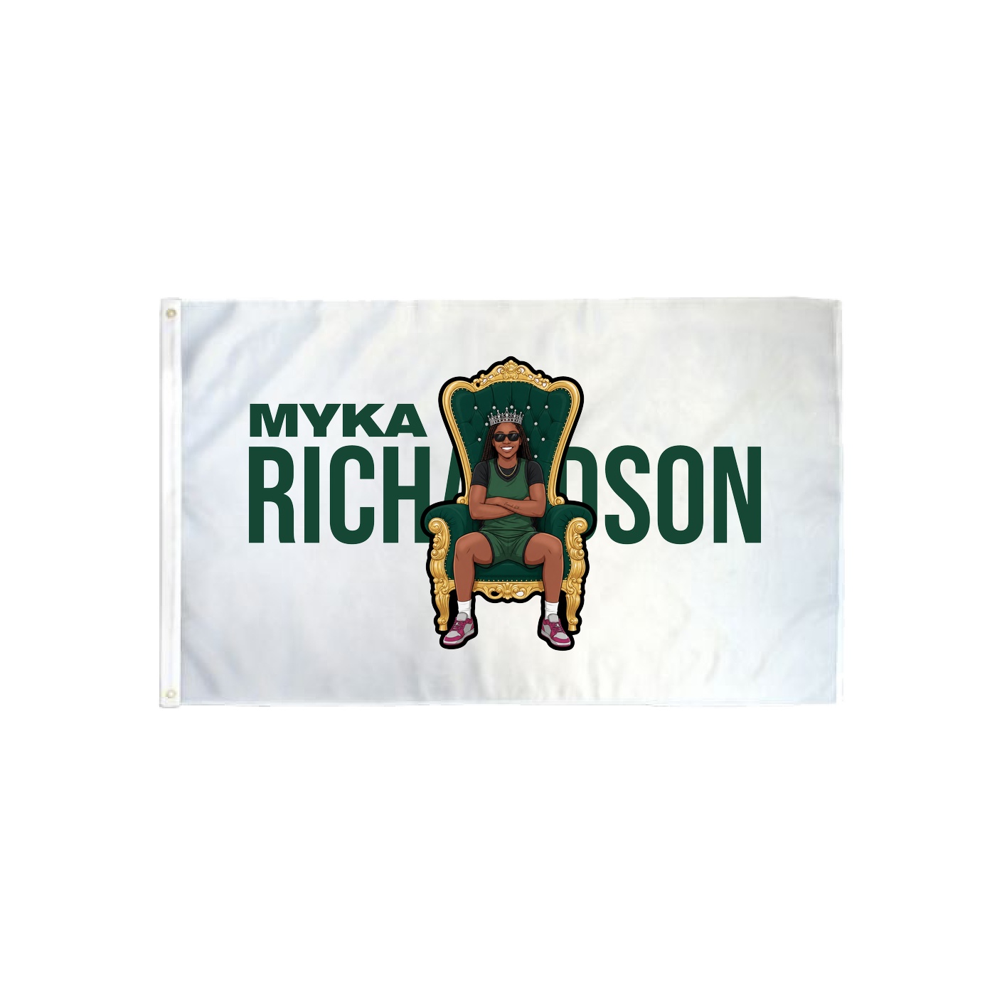 3x5 Flag — Player Name in Classic