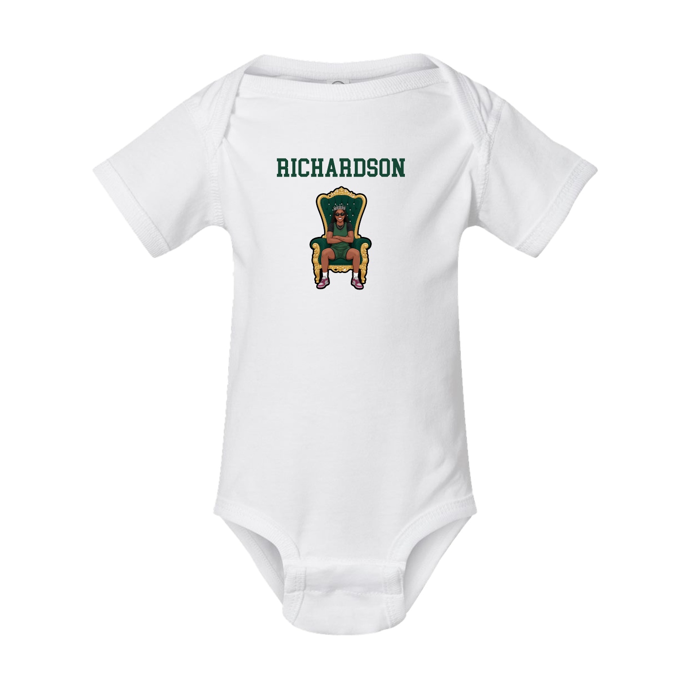 Baby Onesie — Shirsey in White