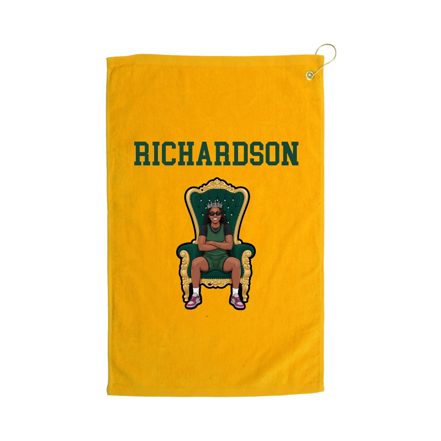 Golf Towel — Shirsey in Gold