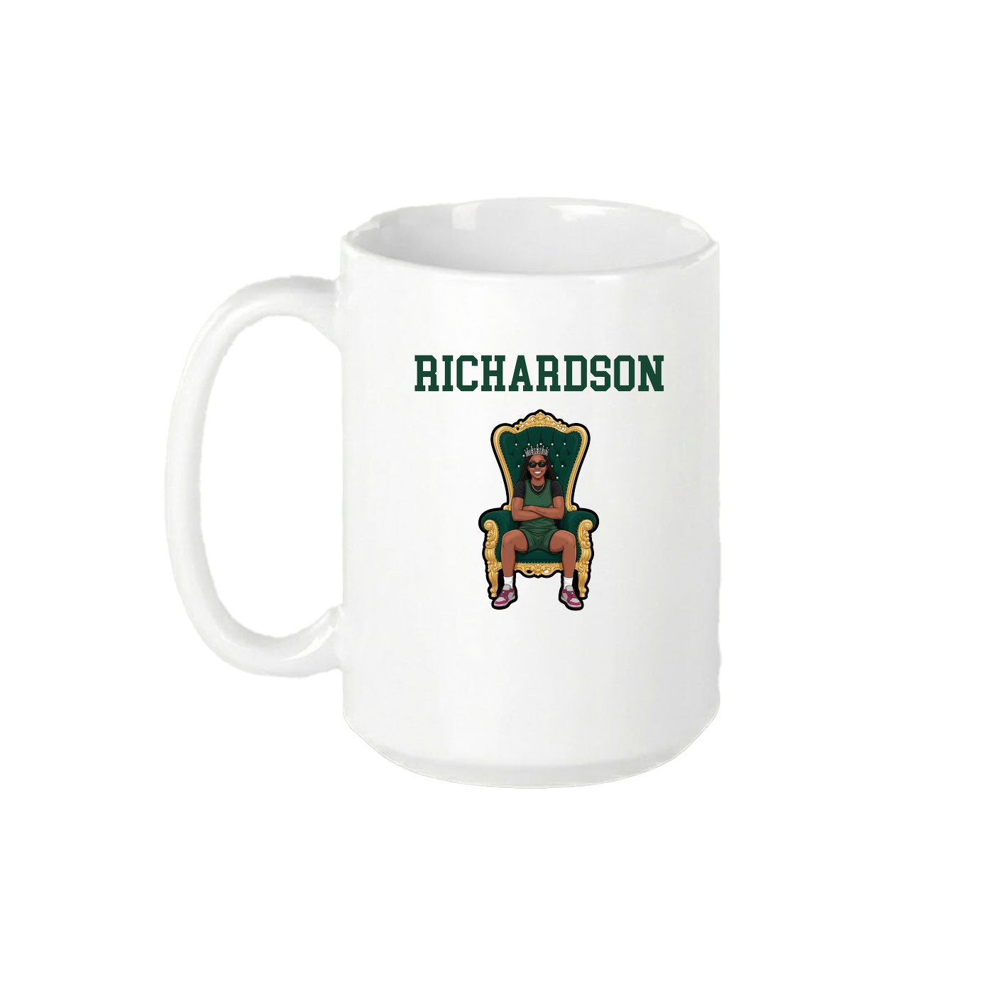 15oz Coffee Mug — Shirsey in White
