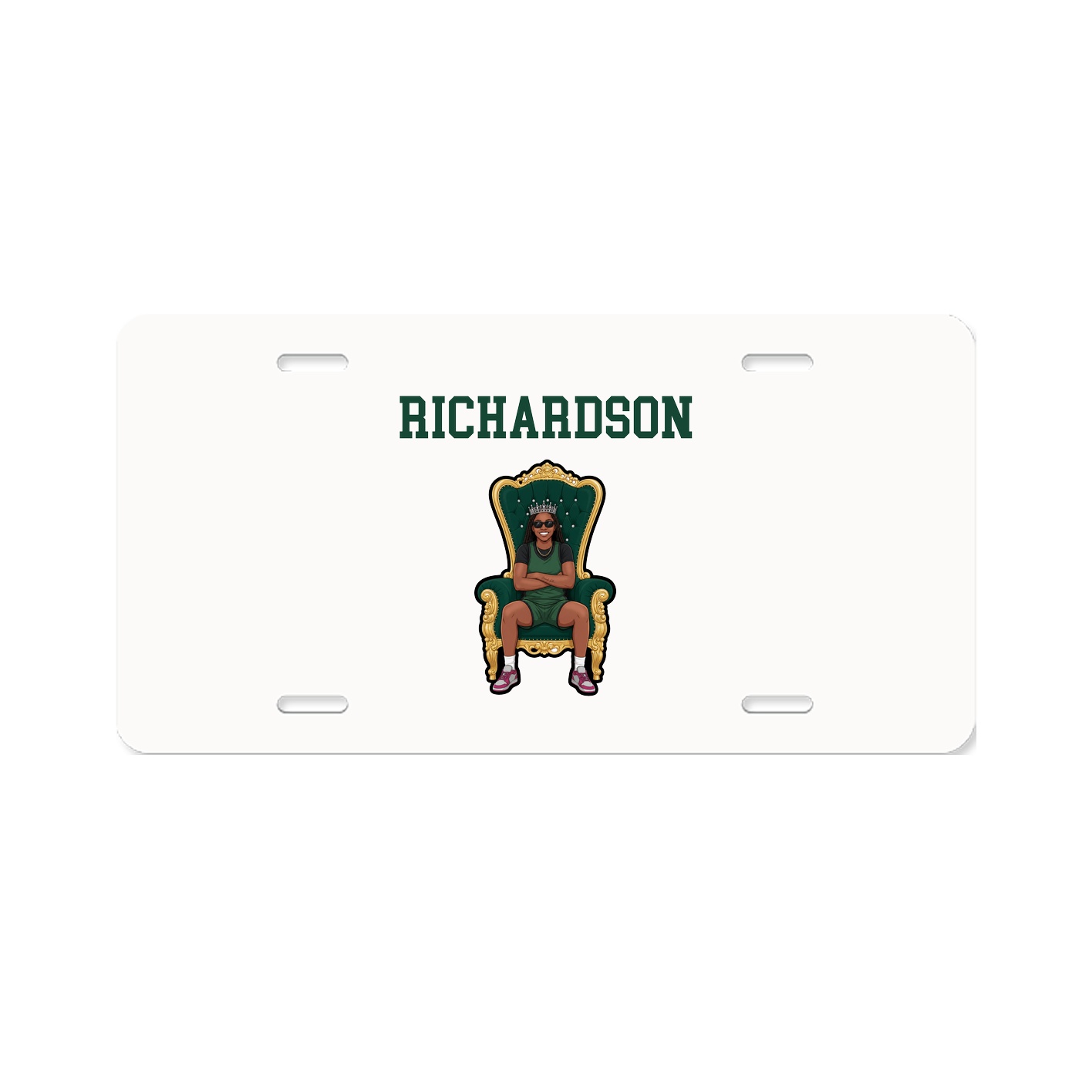 License Plate — Shirsey in Classic