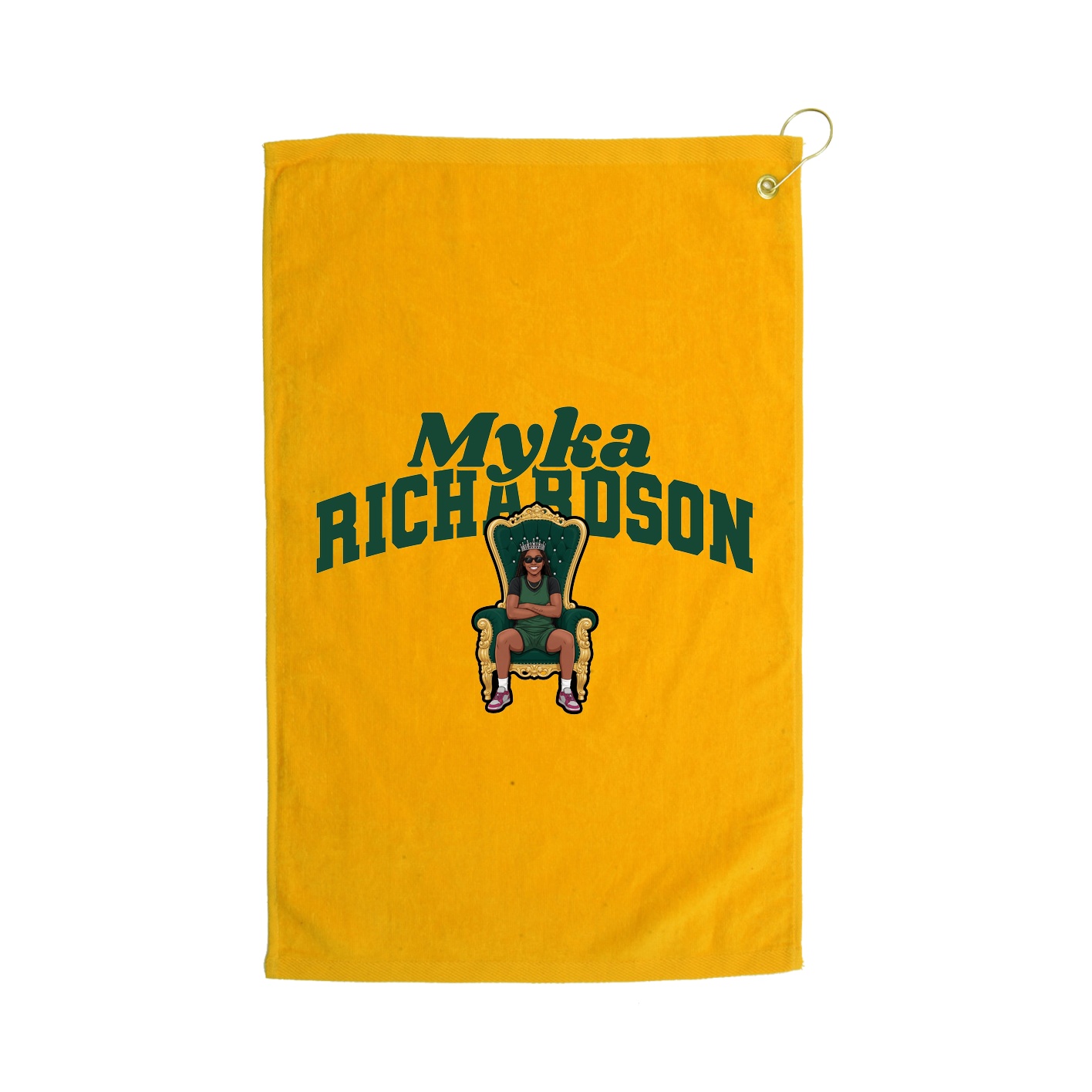 Golf Towel — Signature Arch in Gold