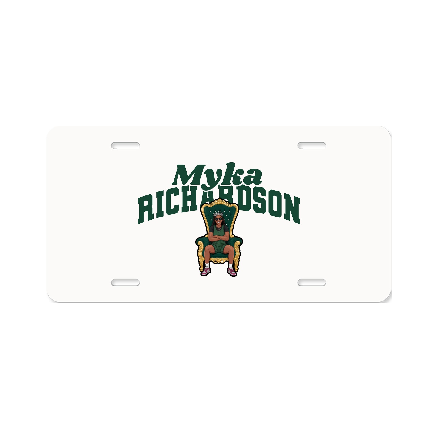 License Plate — Signature Arch in Classic