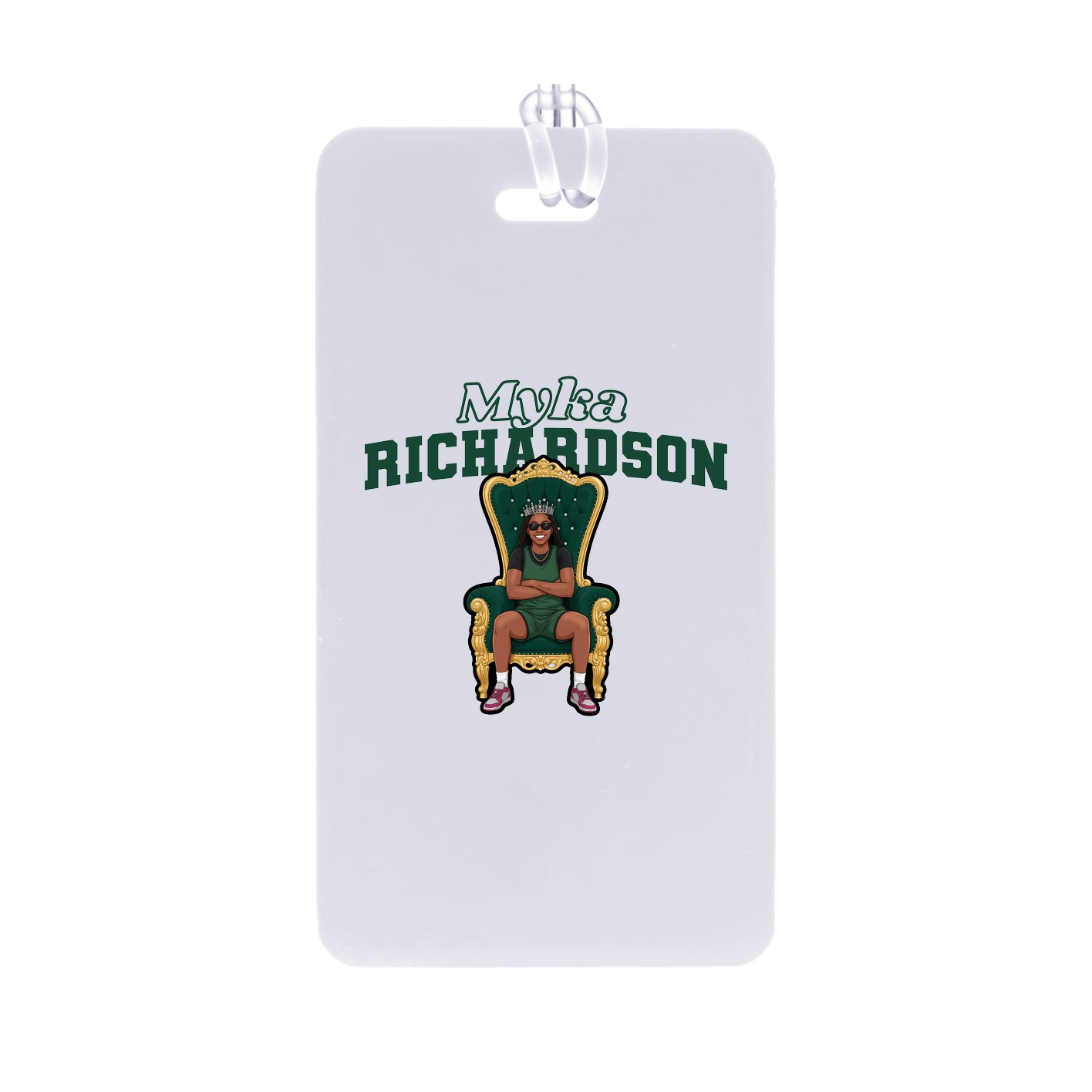 Bag Tag — Name Arch in Classic