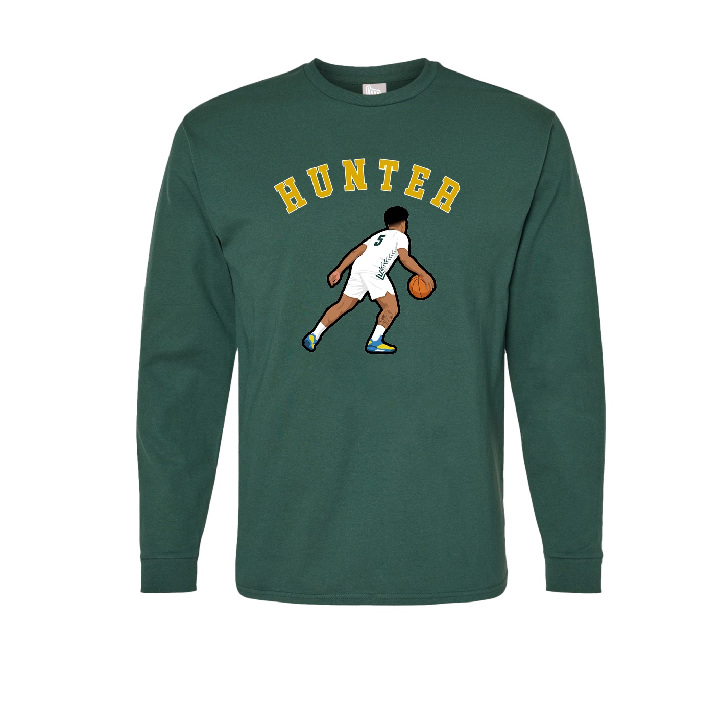 Long Sleeve Tee — Shirsey Arch in Green