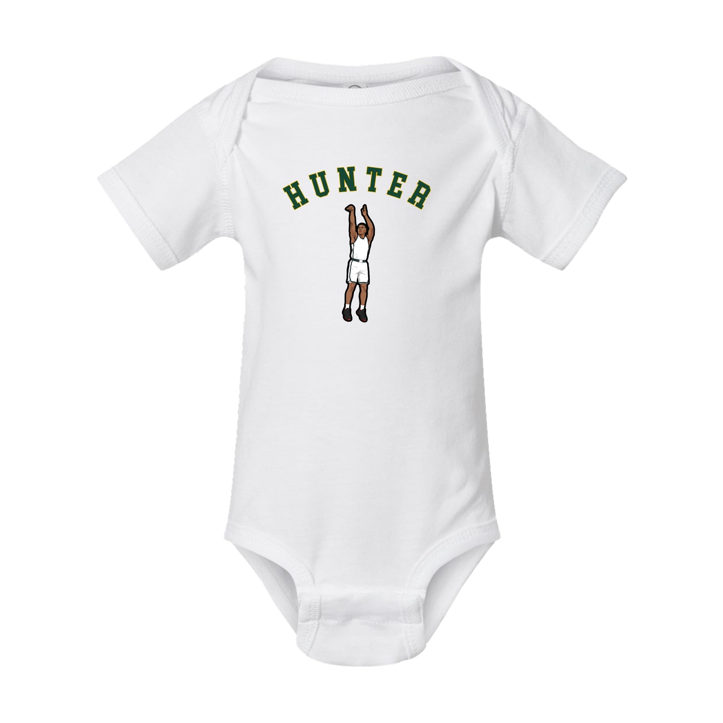 Baby Onesie — Shirsey Arch in White