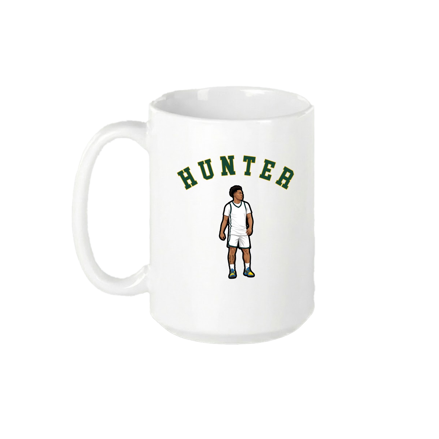 15oz Coffee Mug — Shirsey Arch in White