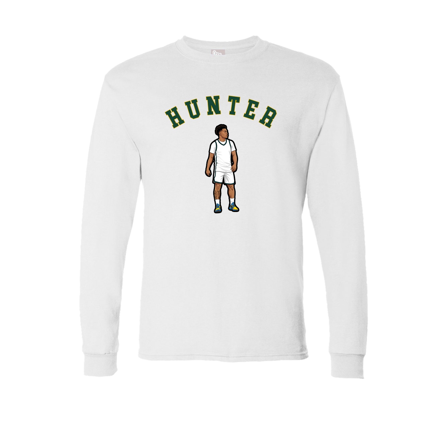 Long Sleeve Tee — Shirsey Arch in White