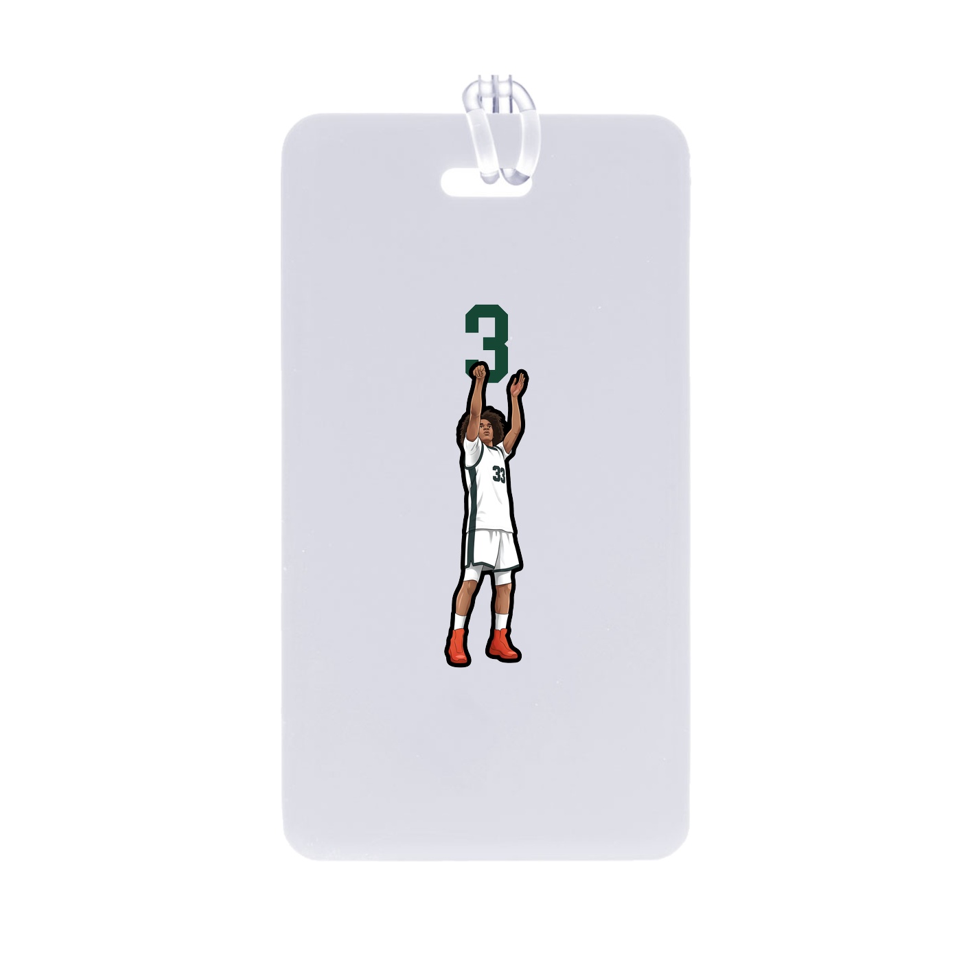 Bag Tag — Number Top in Classic