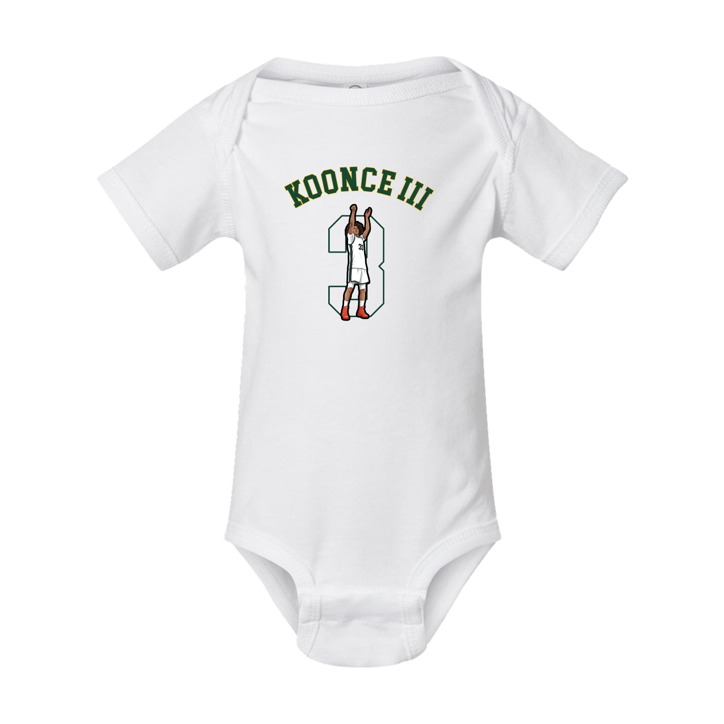 Baby Onesie — Shirsey Arch in White