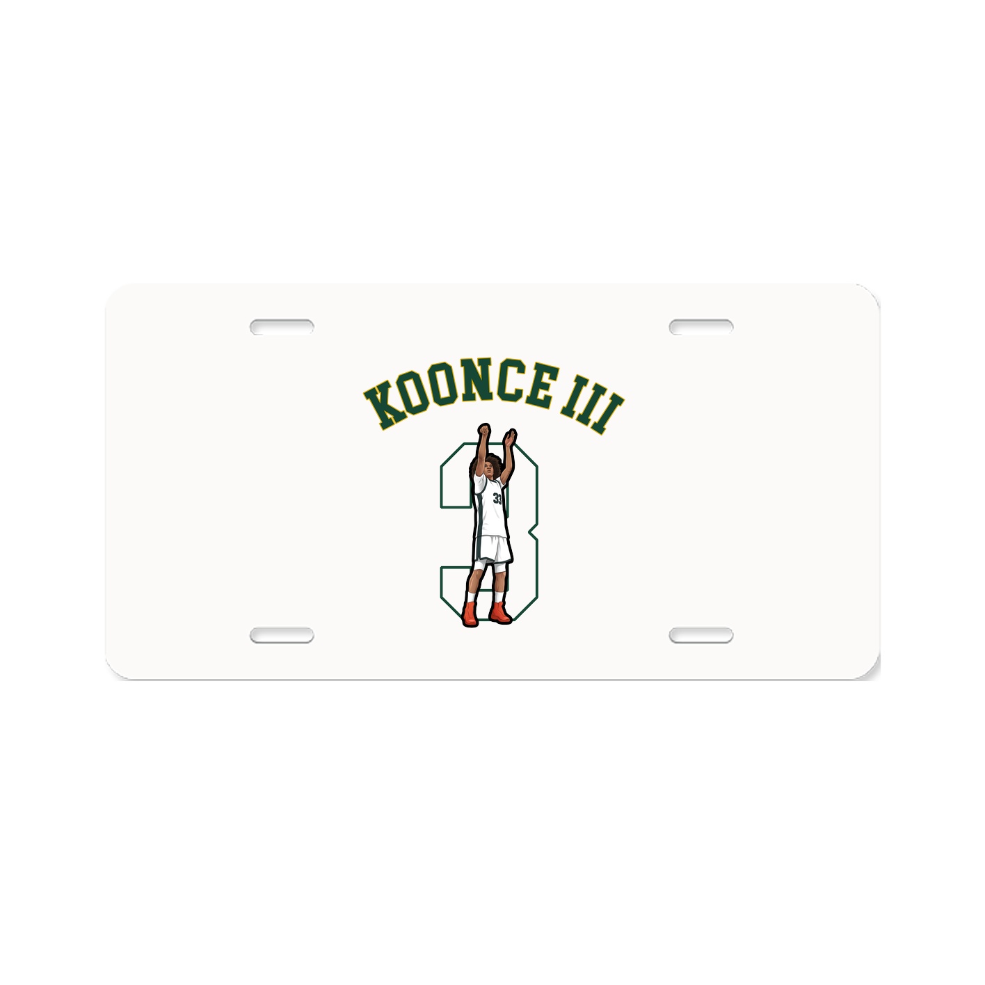 License Plate — Shirsey Arch in Classic