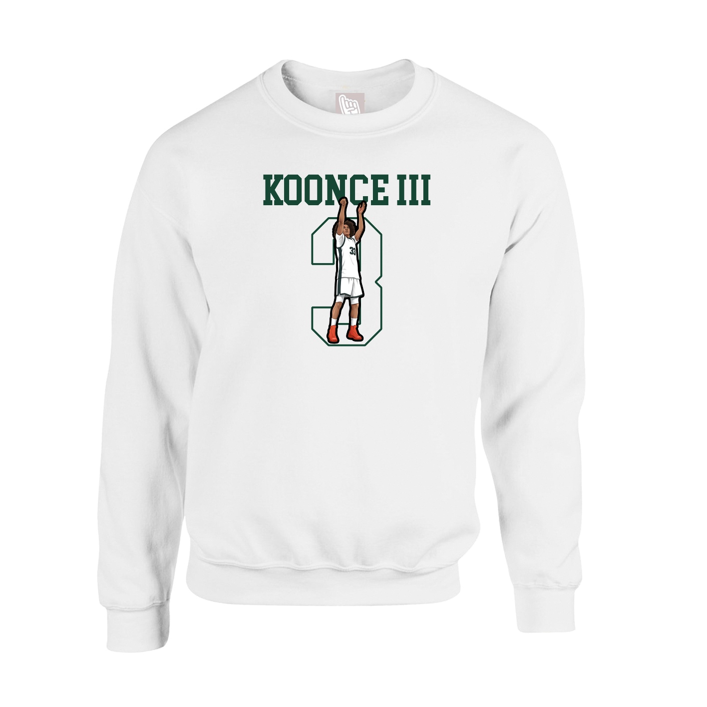 Fleece Crew — Shirsey in White