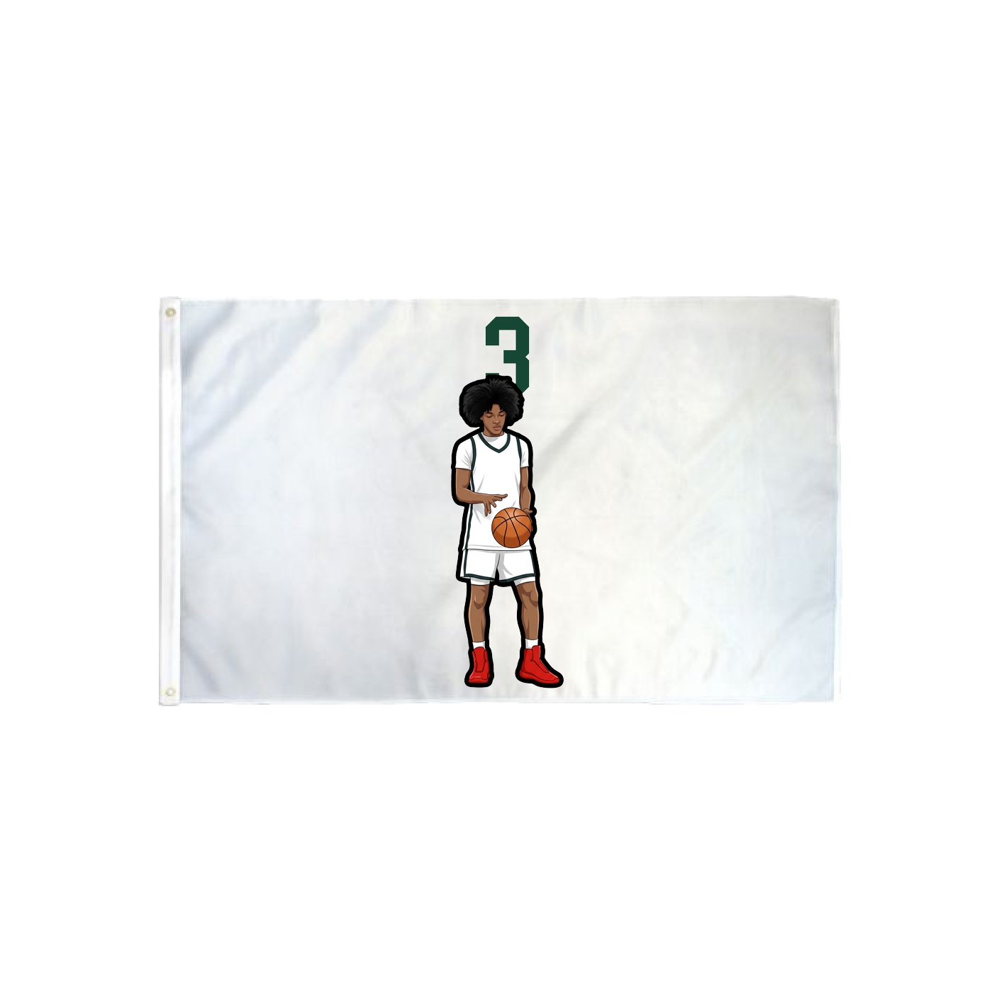 3x5 Flag — Number Top in Classic