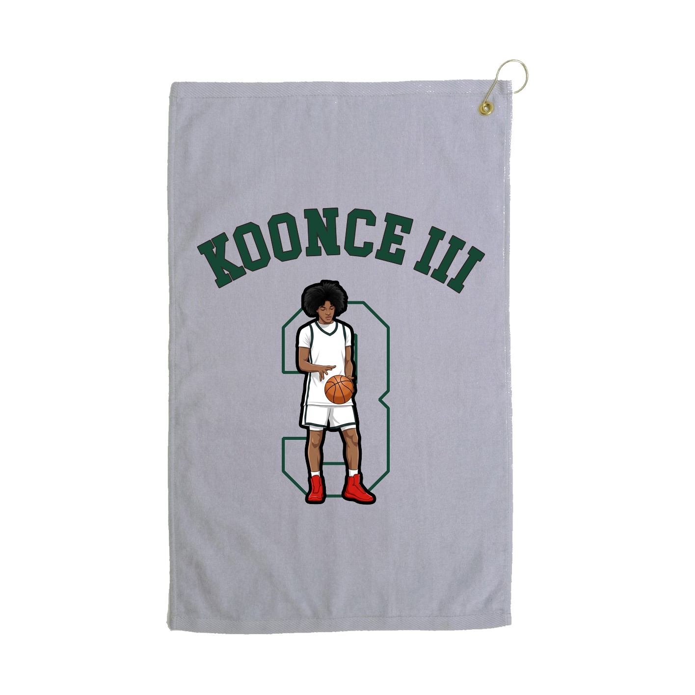 Golf Towel — Shirsey Arch in Grey