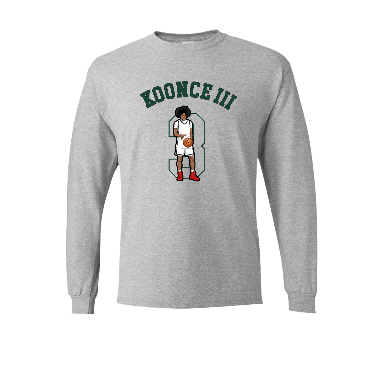 Long Sleeve Tee — Shirsey Arch in Grey