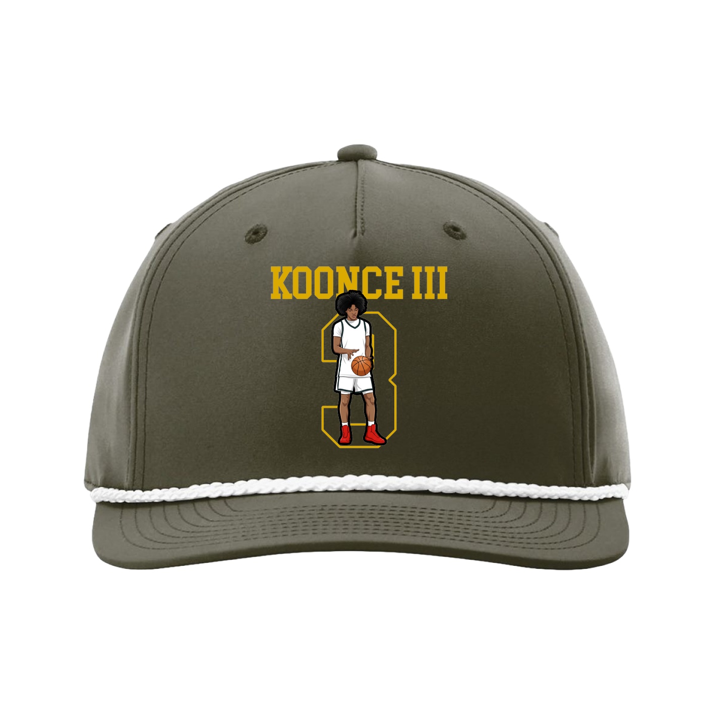 Five-Panel Classic Rope Cap — Shirsey in Green