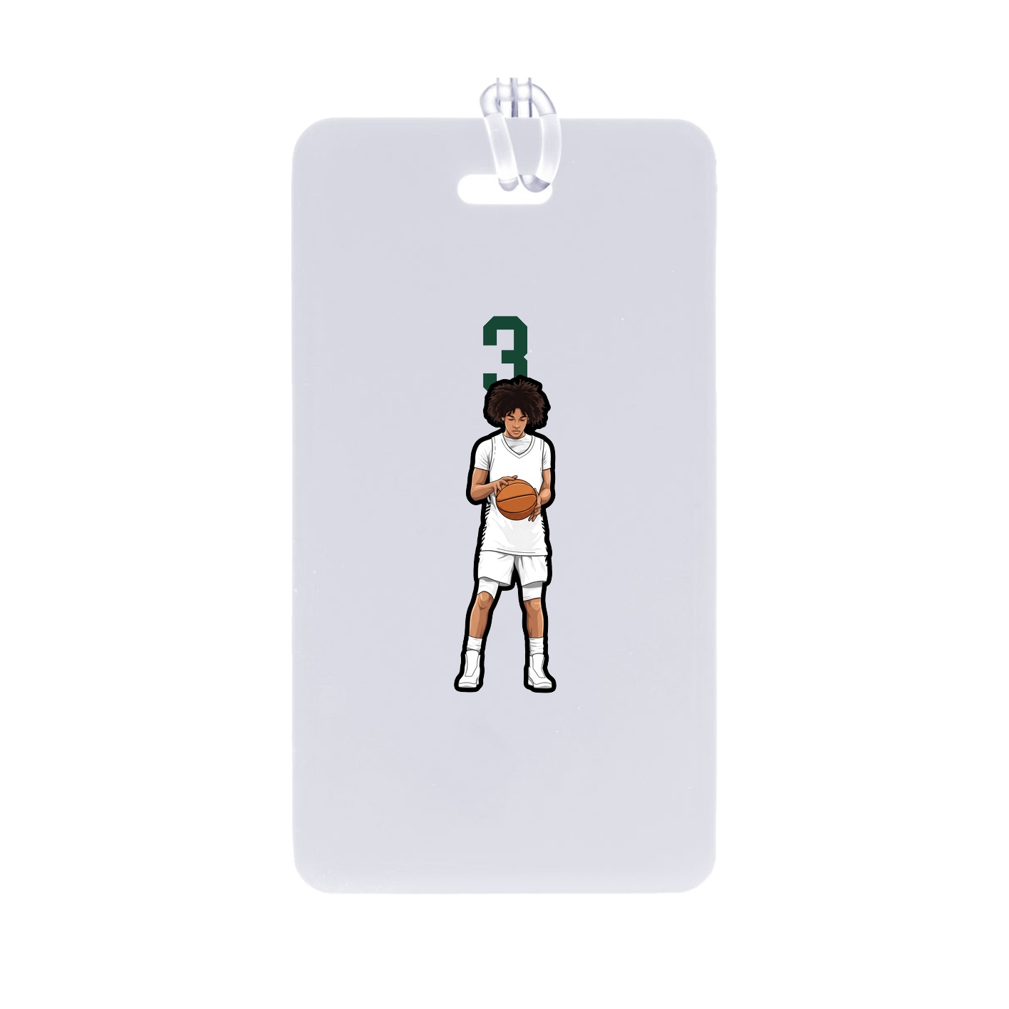 Bag Tag — Number Top in Classic