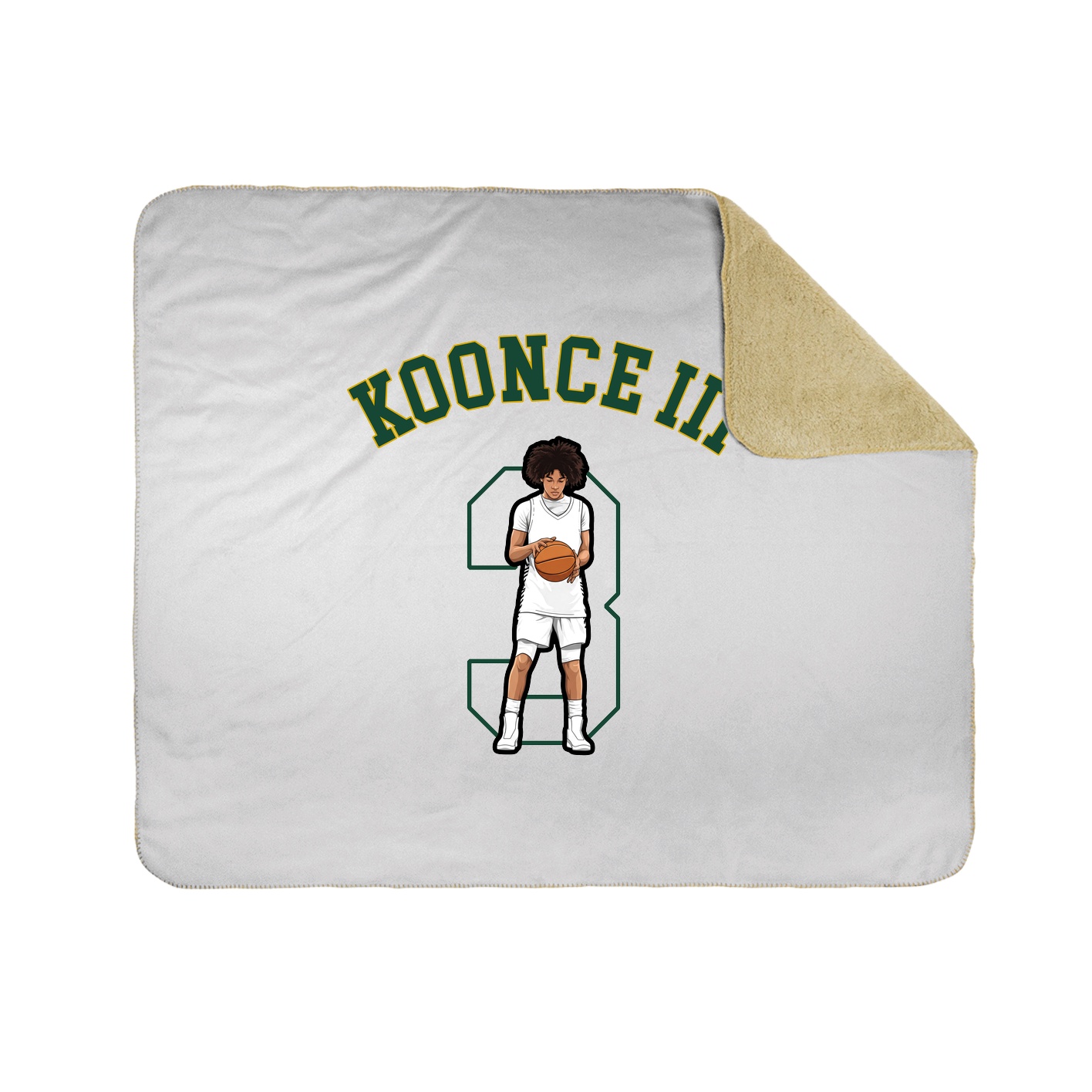 Throw Blanket — Shirsey Arch in White